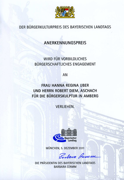 Anerkennungspreis